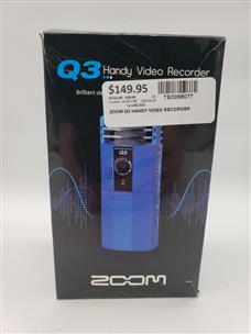 ZOOM Q3 HANDY VIDEO RECORDER Good | Buya